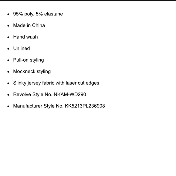 Norma Kamali halter turtle side slit gown - Picture 5 of 5